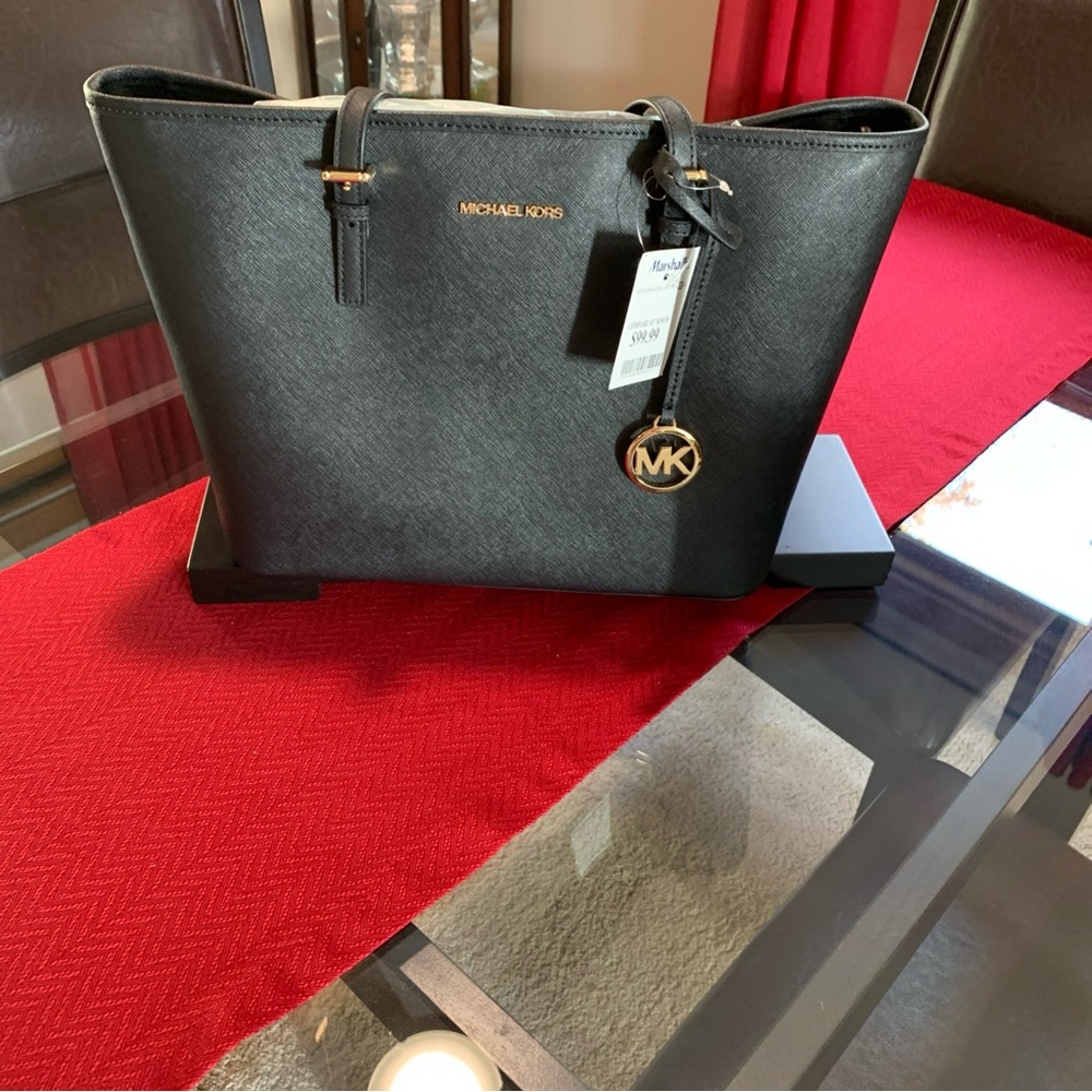 Michael Kors Black Tote Bag
